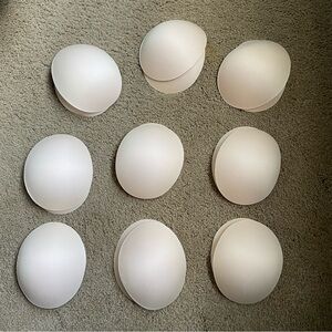 Klassy Networo Nude Colored Large Signature Bra Pads